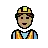 Man Construction Worker: Medium Skin Tone