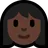 Woman: Dark Skin Tone