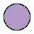 大きな紫色の円