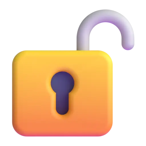 Cadenas ouvert