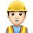 Man Construction Worker: Light Skin Tone
