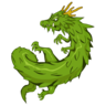 Emoji Sárkány 🐉 image - Emojidex style