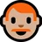 Man: Medium-Light Skin Tone, Red Hair