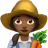 Woman Farmer: Medium-Dark Skin Tone