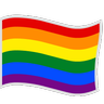 Rainbow Flag Emoji 🏳️‍🌈 image - Skype style