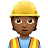 Construction Worker: Medium-Dark Skin Tone