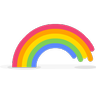 Arcoíris Emoji 🌈 image - Skype style