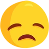 실망한 얼굴 Emoji 😞 image - Facebook Messenger (2016) style