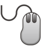 Zwei-Tasten-Maus 🖰 image - Emojidex style
