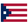 Flag: Puerto Rico Emoji 🇵🇷 image - SerenityOS style