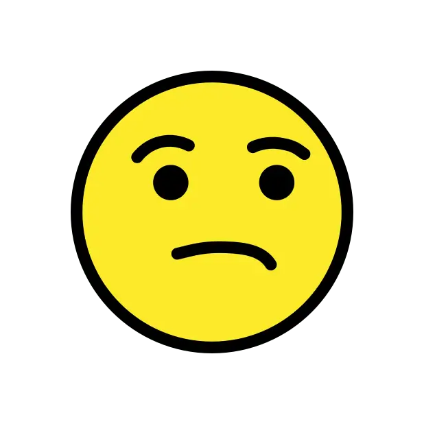 Unamused Face
