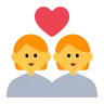 Kalp ile çift Emoji 💑 image - Tossface style