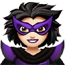 Woman Supervillain: Light Skin Tone Emoji 🦹🏻‍♀️ image - Apple style
