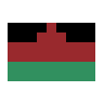 Flag: Malawi Emoji 🇲🇼 image - SerenityOS style