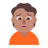 Person Frowning: Medium Skin Tone
