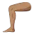Leg: Medium Skin Tone