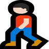 Person Walking: Light Skin Tone Emoji 🚶🏻 image - Microsoft Windows 10 Segoe UI Emoji style