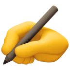 手を書く