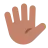 Hand With Fingers Splayed: Medium Skin Tone