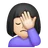 Woman Facepalming: Light Skin Tone