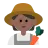 Farmer: Medium-Dark Skin Tone