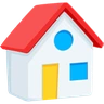 Emoji Costruzione di una casa 🏠 image - Facebook Messenger (2016) style
