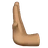 Leftwards Pushing Hand: Medium Skin Tone