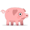 Cerdo Emoji 🐖 image - Skype style