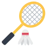 Raquete De Badminton E Peteca Emoji 🏸 image - Tossface style