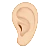 Ear: Light Skin Tone
