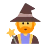 Man Mage Emoji 🧙‍♂️ image - Tossface style