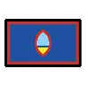 Flag: Guam Emoji 🇬🇺 image - OpenMoji style