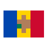 Flag: Moldova Emoji 🇲🇩 image - SerenityOS style