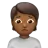 Person Frowning: Medium-Dark Skin Tone