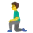 Man Kneeling