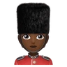 Guard: Medium-Dark Skin Tone Emoji 💂🏾 image - Huawei Harmony OS style