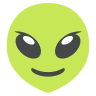Extraterrestre Emoji 👽 image - EmojiTwo style