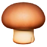 Brown Mushroom Emoji 🍄‍🟫 image - Apple style