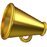 Megaphone Emoji 📣 image - Apple style