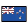 Flag: New Zealand Emoji 🇳🇿 image - OpenMoji style