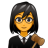 Woman Judge Emoji 👩‍⚖️ image - Emojidex style