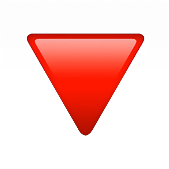 ๐ป - Red Triangle Pointed Down Emoji Meaning, Copy and Paste