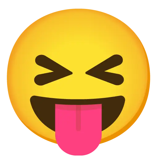 Squinting Face With Tongue