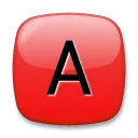 负平方拉丁大写字母A.