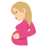 Pregnant Woman: Medium-Light Skin Tone Emoji 🤰🏼 image - EmojiTwo style