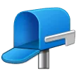 Open Mailbox With Lowered Flag