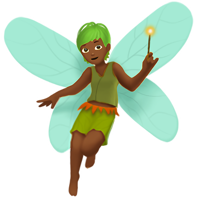 Fairy: Medium-Dark Skin Tone
