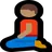 Man Kneeling: Medium Skin Tone