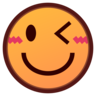 Rosto piscando Emoji 😉 image - Emojidex style