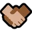 Handshake: Medium-Light Skin Tone